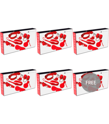 EXPERIENCE BDSM FETISH KIT SERIE ROJO 5+1 GRATIS