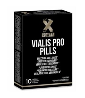 XPOWER VIALIS PRO CAPSULAS POTENCIADORAS ERECCION 10 UNIDADES