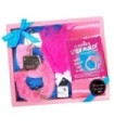 KIT EROTICO PLUMERO/ANILLO VIBRATOR (ROSA)