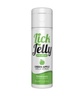LICK JELLY LUBRICANTE MANZANA VERDE 30 ML
