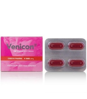 COBECO VENICON SUPLEMENTO LIBIDO MUJER 4CAP