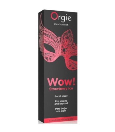 ORGIE WOW! STRAWBERRY ICE BUCAL SPRAY FRESA 10 ML