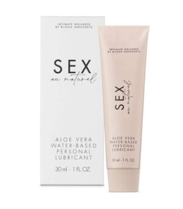 LUBRICANTE CON ALOE VERA Y BASE AGUA 30 ML
