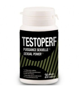 TESTOPERF POTENCIA Y TESTOSTERONA 20 CAPSULAS