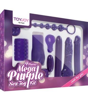 JUST FOR YOU MEGA PURPLE SEX TOY KIT
