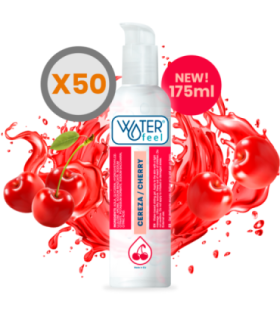 WATERFEEL LUBRICANTE CEREZA 175 ML PACK 50 UDS