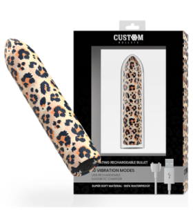 CUSTOM BULLETS BALA RECARGABLE LEOPARD 10 INTENSIDADES