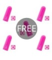 MORESSA NIX VIBRADOR CONTROL REMOTO ROSA 4+1 GRATIS