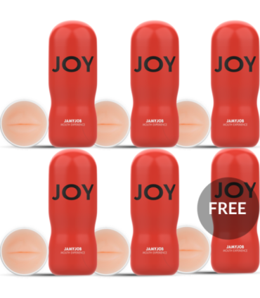 JAMYJOB MASTURBADOR BOCA EXCITANTE 5+1 GRATIS