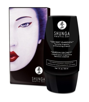 SHUNGA CREMA ORGASMO FEMENINO INTENSO JARDIN SECRETO.