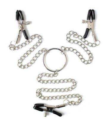 OHMAMA FETISH 3 EN 1 PINZAS PEZONES METALICAS