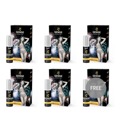 COQUETTE CHIC DESIRE PULSE GEL FRESA VIBRACIÓN LIQUIDA PREMIUM 6ML 5 + 1 GRATIS