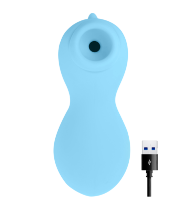 OHMAMA SUCCIONADOR ESTIMULADOR ONDAS DRAGON AZUL