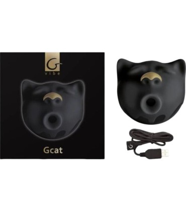 GVIBE - GCAT MYSTIC SUCCIONADOR DE CLÍTORIS NEGRO